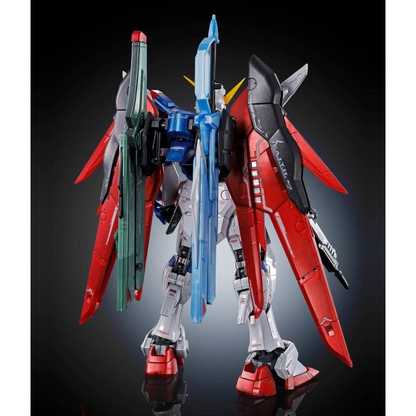 RG ZGMF-X42S Destiny Gundam Titanium Finish + Lightning Wing Effect Unit 1 144 Scale Model Kit Set Online