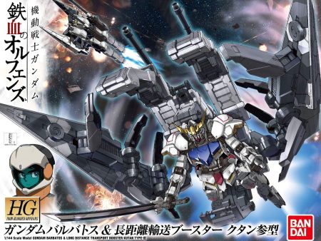 Bandai HGIBO 1 144 ASW-G-08 & JEE-M103 Gundam Barbatos + Long Distance Transport Booster Kutan Type-III Model Kit Online