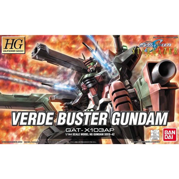 Bandai HG 1 144 GAT-X103AP Verde Buster Gundam Model Kit Online now