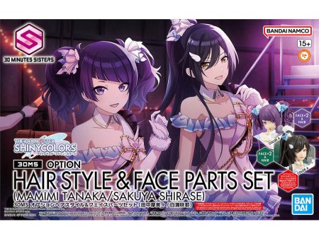 Bandai 30 Minutes Sisters Option Hair Style & Face Parts Set (Mamimi Tanaka Sakuya Shirase) Model Kit Hot on Sale