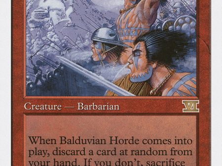 Balduvian Horde [Classic Sixth Edition] Cheap