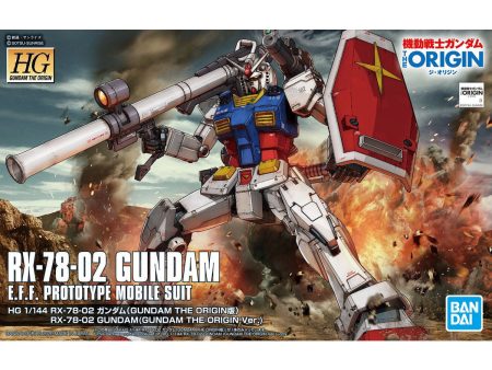 Bandai HG 1 144 RX-78-02 Gundam The Origin Model Kit Online