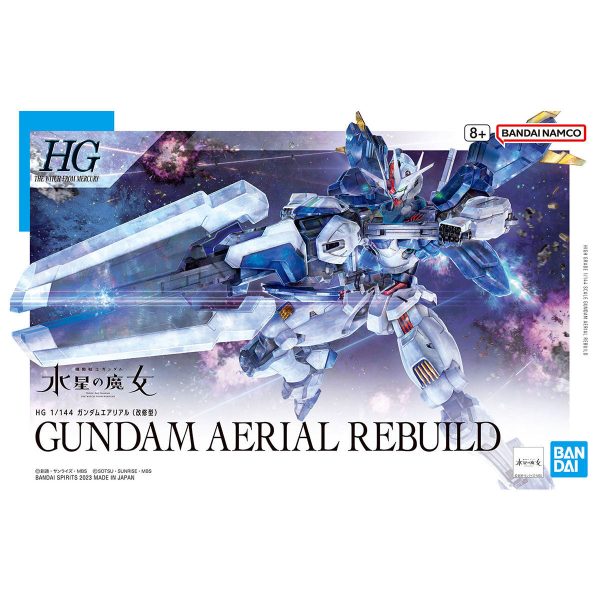 Bandai HG 1 144 Gundam Aerial Rebuild Model Kit For Discount