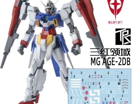 Transamsphere MG Gundam AGE-2 Double Bullet Water Slide Decal Cheap