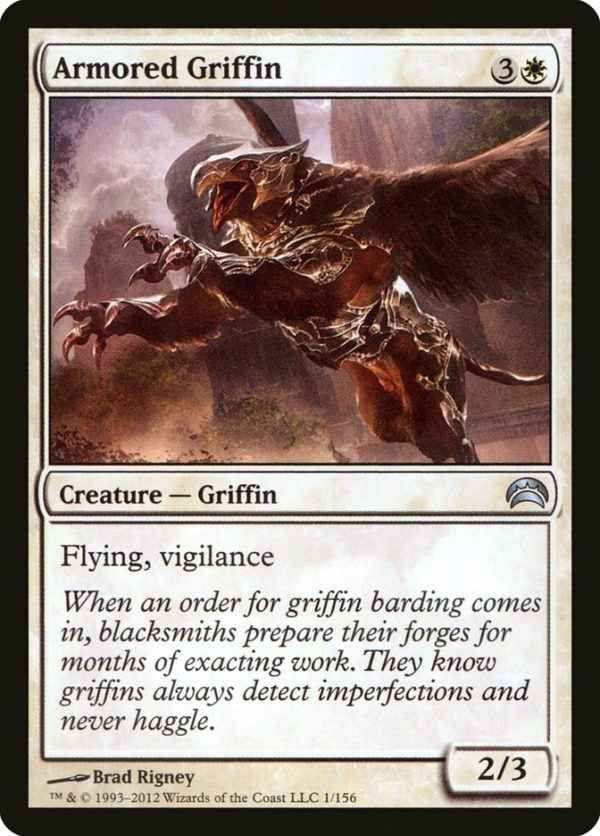 Armored Griffin [Planechase 2012] For Sale