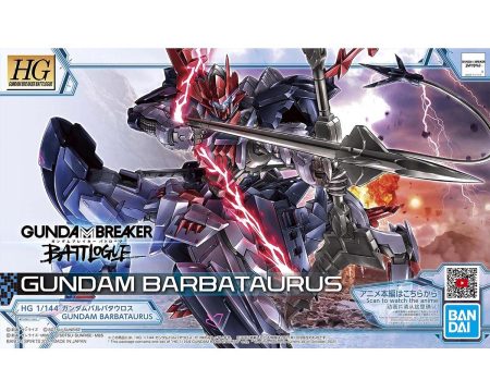 Bandai HG Battlogue 1 144 Gundam Barbataurus Model Kit Online