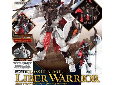 Bandai 30 Minutes Fantasy 30MF 1 144 Class Up Armor (Liber Warrior) Model Kit Hot on Sale