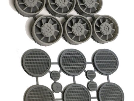 Set of Exhaust Ports with Grilles and Fans for 1 48 Hasbro Hero Millennium Falcon on Sale