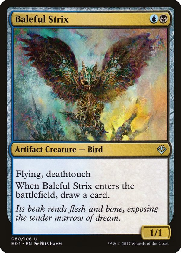 Baleful Strix [Archenemy: Nicol Bolas] Supply