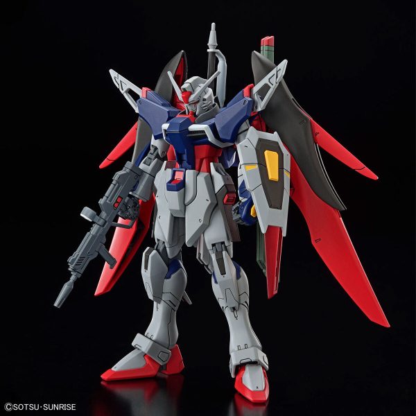 Bandai HGCE 1 144 Destiny Gundam SpecⅡ & Zeus Silhouette Model Kit Supply