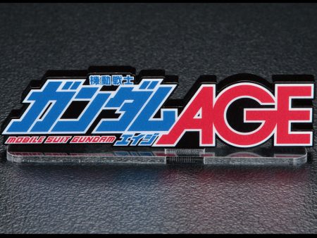 Acrylic Logo Display EX Gundam AGE Hot on Sale