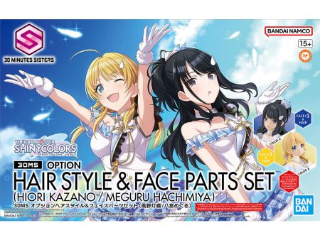 Bandai 30 Minutes Sisters THE iDOLMASTER Shiny Color Option Hair Style & Face Parts Set Hiori Kazano Meguru Hachimiya Model Kit Online Sale