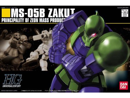 Bandai HGUC 1 144 MS-05B Zaku I Model Kit Online Sale