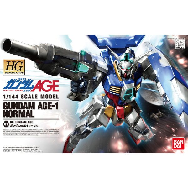 Bandai HG 1 144 AGE-1 Gundam AGE-1 Normal Model Kit Discount