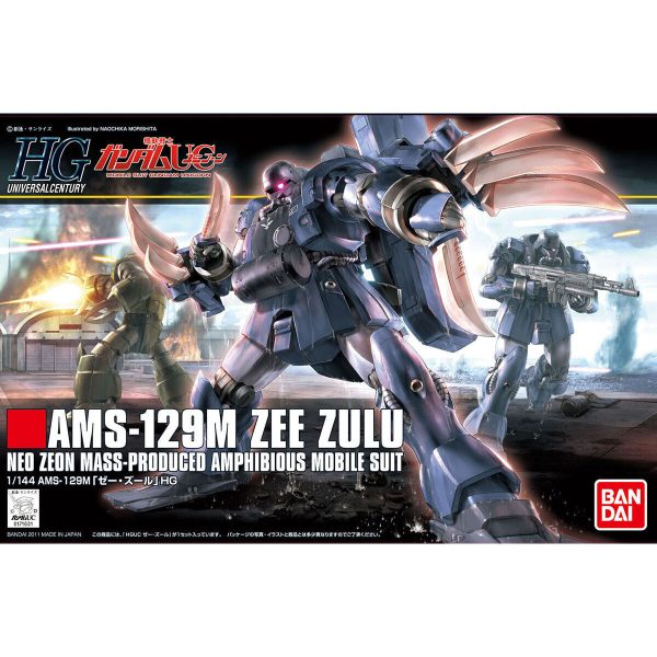 Bandai HGUC 1 144 AMS-129M Zee-Zulu Model Kit Cheap