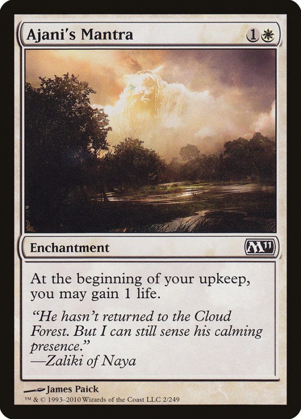 Ajani s Mantra [Magic 2011] Discount