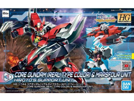 Bandai HGBD:R 1 144 Core Gundam (Real Type Color) & Marsfour Unit Model Kit Online Hot Sale