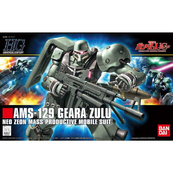 Bandai HGUC 1 144 AMS-129 Geara Zulu Model Kit Supply