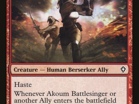 Akoum Battlesinger [Worldwake] Online now