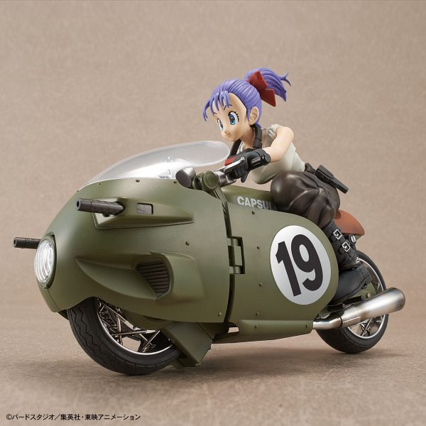 Bandai Figure-rise Mechanics Dragon Ball Z Bulma s Variable No.19 Bike Model Kit For Discount