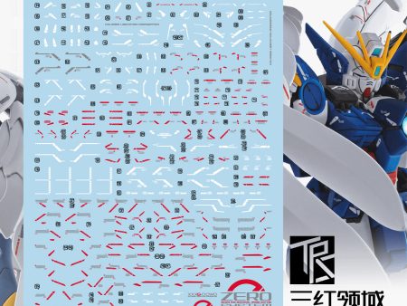 Transamsphere MG Gundam Wing Zero Custom Ver KA Water Slide Decal Online now