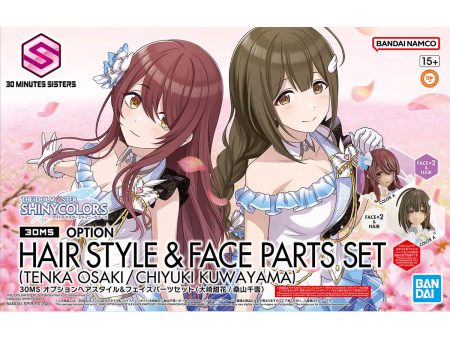 Bandai 30 Minutes Sisters THE iDOLMASTER Shiny Color Option Hair Style & Face Parts Set (Tenka Osaki  Chiyuki Kuwayama) Model Kit Online Hot Sale