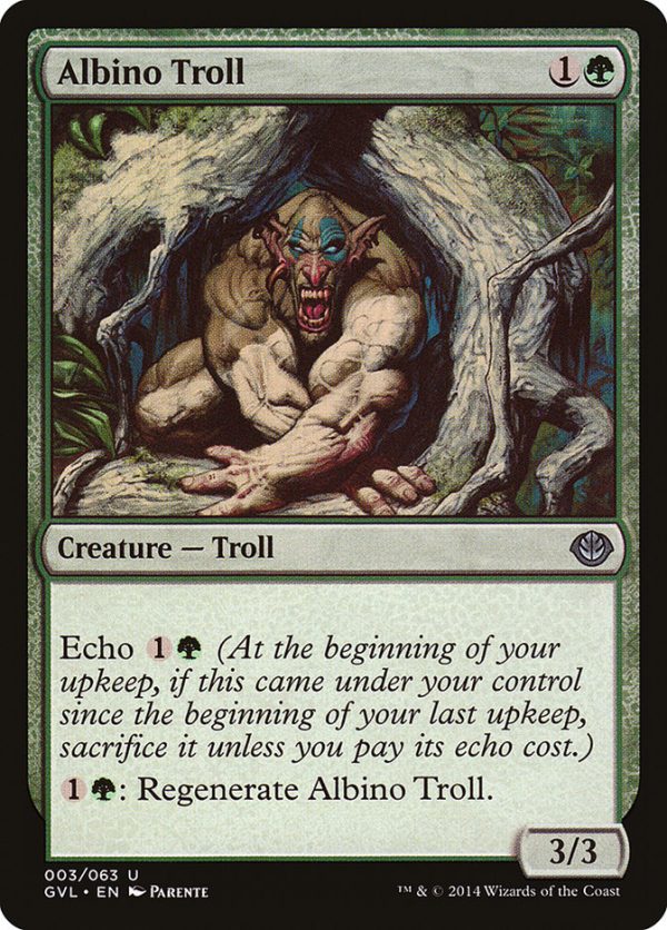 Albino Troll (Garruk vs. Liliana) [Duel Decks Anthology] Supply