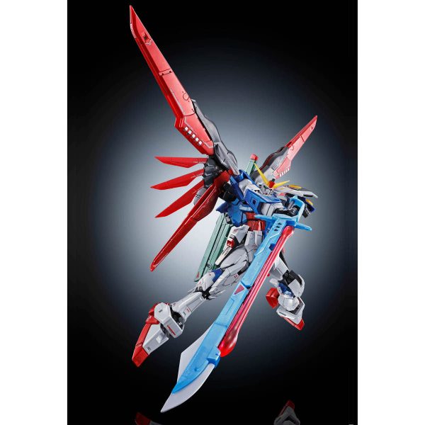 RG ZGMF-X42S Destiny Gundam Titanium Finish + Lightning Wing Effect Unit 1 144 Scale Model Kit Set Online