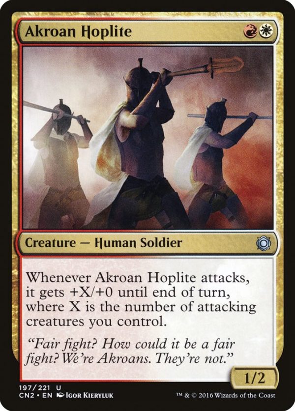 Akroan Hoplite [Conspiracy: Take the Crown] Online