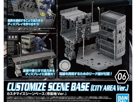 Bandai 30 Minutes Missions 30MM Customize Scene Base (City Area Ver.) Model Kit For Discount