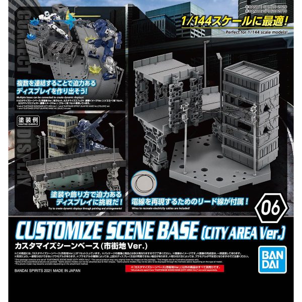 Bandai 30 Minutes Missions 30MM Customize Scene Base (City Area Ver.) Model Kit For Discount