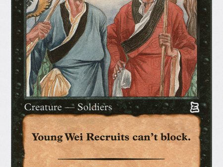 Young Wei Recruits [Portal Three Kingdoms] For Cheap