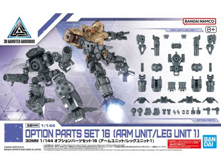 Bandai 30 Minutes Missions 30MM 1 144 Option Parts Set 16 (Arm Unit  Leg Unit 1) Model Kit Fashion