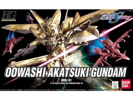 Bandai HG 1 144 ORB-01 Oowashi Akatsuki Gundam Model Kit Sale