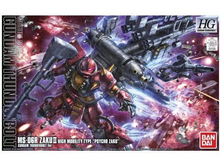 Bandai HG 1 144 MS-06R Zaku II High Mobility Type  Psycho Zaku  (Thunderbolt Anime Color) Model Kit Cheap