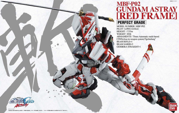 GUNDAM ASTRAY RED FRAME  GUNDAM SEED , BANDAI, PG For Sale