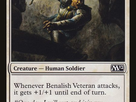 Benalish Veteran [Magic 2012] For Discount