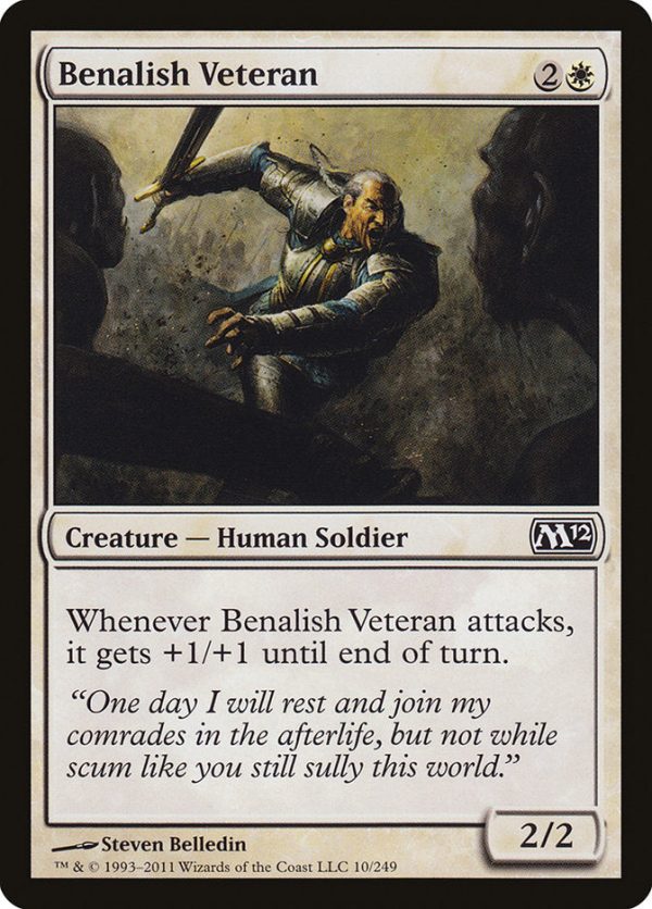 Benalish Veteran [Magic 2012] For Discount