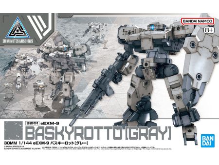 Bandai 30 Minutes Missions 30MM 1 144 eEXM-9 Baskyrotto (Gray) Model Kit Supply