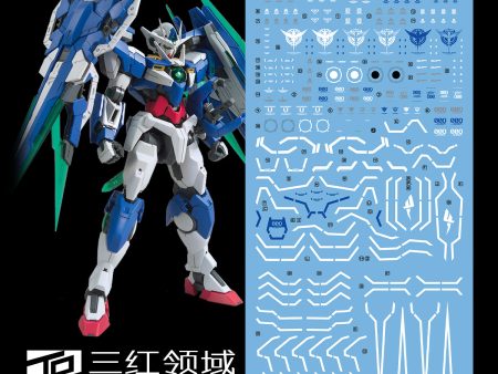 Transamsphere MG Gundam OOQ Full Saber Water Slide Decal Discount