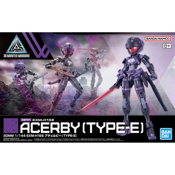 Bandai 30 Minutes Missions 30MM EXM-H15E Acerby (Type-E) Model Kit Online now