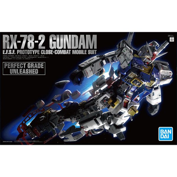 Bandai PG Unleashed 1 60 RX-78-2 Gundam Model Kit Online Sale