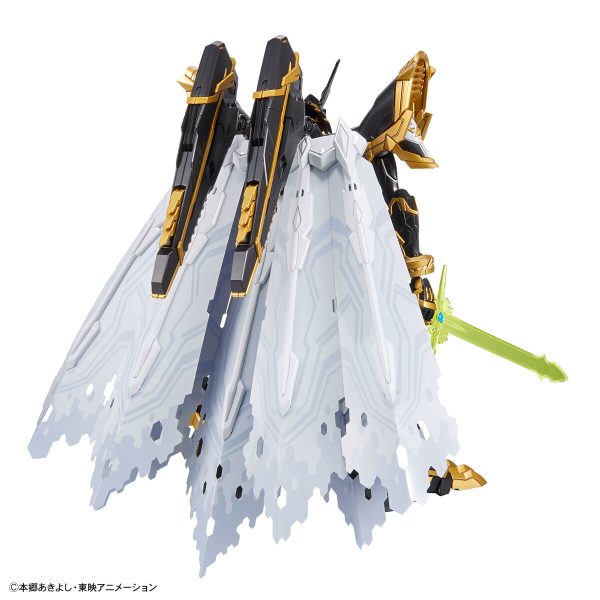 Bandai Digimon Adventure Figure-rise Standard Amplified Alphamon Model Kit Fashion