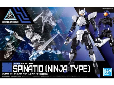 Bandai 30 Minutes Missions 30MM 1 144 EXM-A9N Spinatio (Ninja Type) Model Kit Fashion