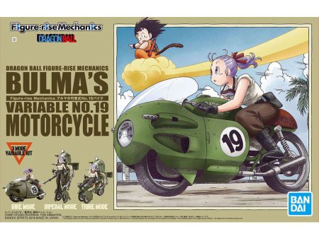 Bandai Figure-rise Mechanics Dragon Ball Z Bulma s Variable No.19 Bike Model Kit For Discount