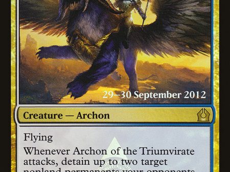 Archon of the Triumvirate [Return to Ravnica Prerelease Promos] Cheap