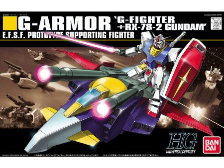 Bandai HGUC 1 144 G-ARMOR (RX-78-2 Gundam + G-Fighter) Model Kit Discount