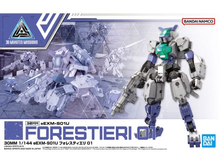 Bandai 30 Minutes Missions 30MM 1 144 eEXM-S01U Forestieri 01 Model Kit Hot on Sale