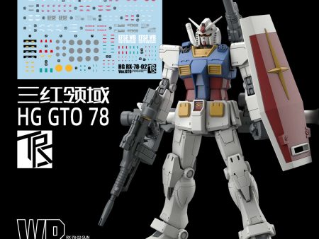 Transamsphere HG RX-78-02 GTO Water Slide Decal For Discount