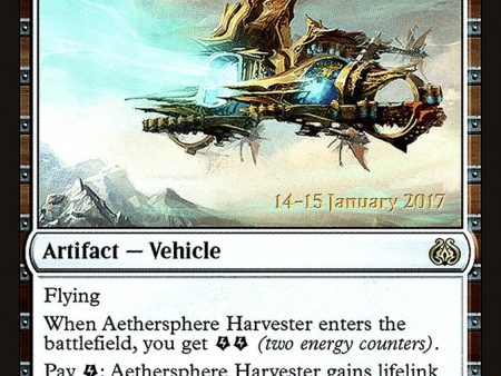 Aethersphere Harvester [Aether Revolt Prerelease Promos] For Sale